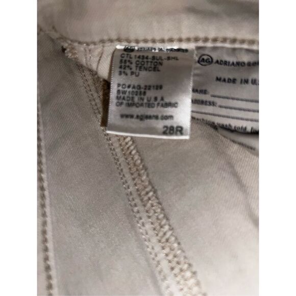AG Adriano Goldschmied Sz 28 rThe Prima Mid-Rise C Skinny Boho Cottagecore - Picture 3 of 5